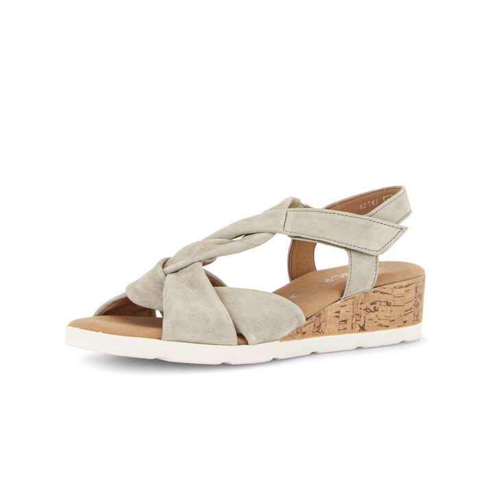 Keilsandalette grün #2