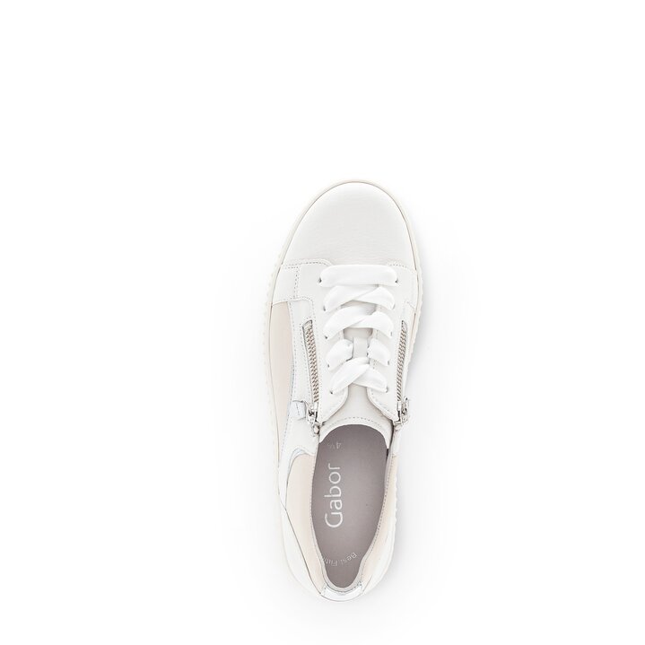 Sneaker low creme #5