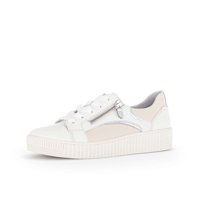 Sneaker low creme #2