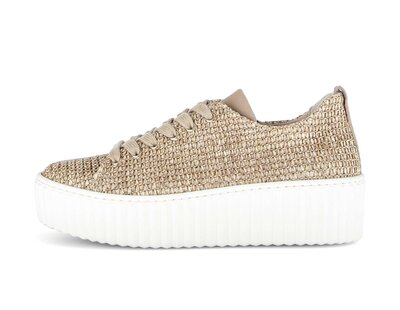Sneakers basse beige