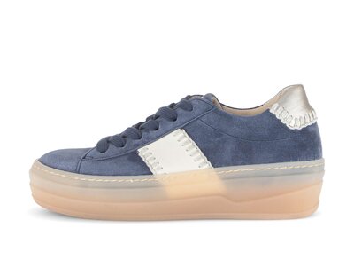 Sneakers basse blu