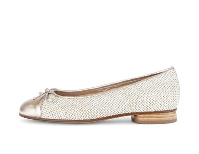 Ballerina elegante beige