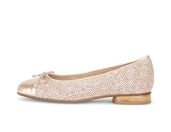 Ballerines élégantes rose