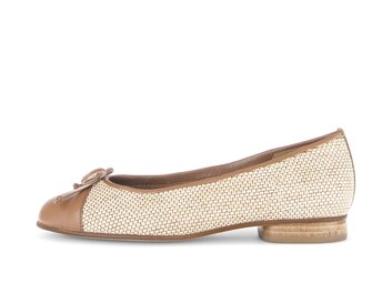 Ballerina elegante beige