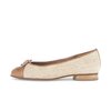 Eleganter Ballerina beige