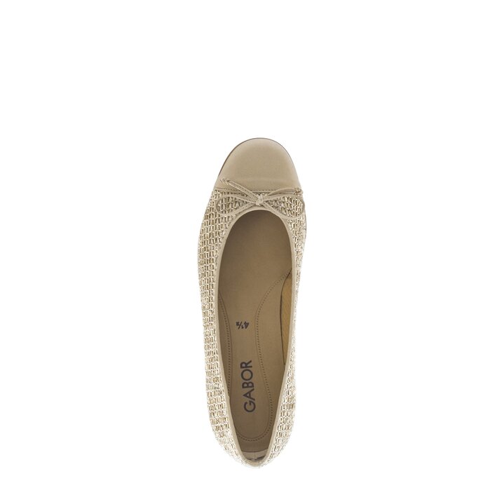 Eleganter Ballerina beige #5