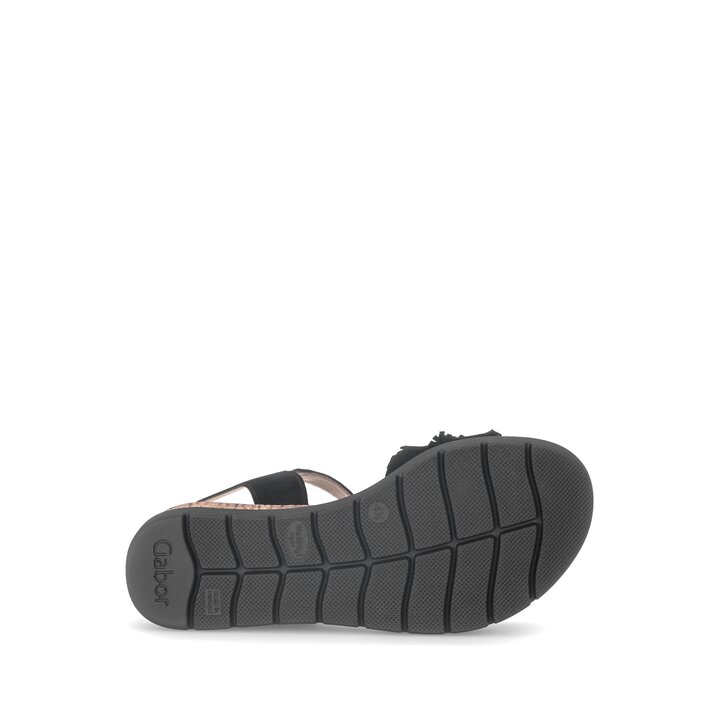 Sandale à plateforme noir #4