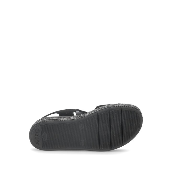 Plateau Sandale schwarz #4