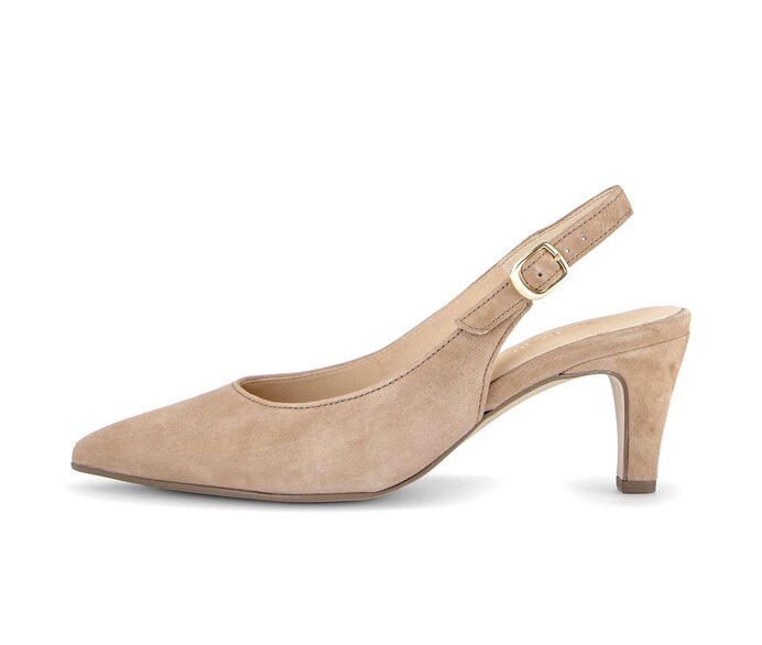Slingback beige #0