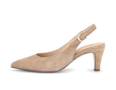 Slingpumps beige
