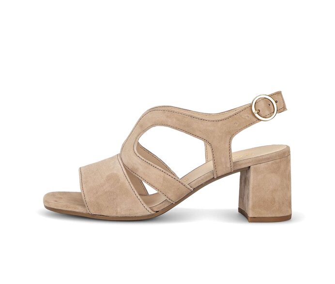 Sandalo con cinturino beige #0