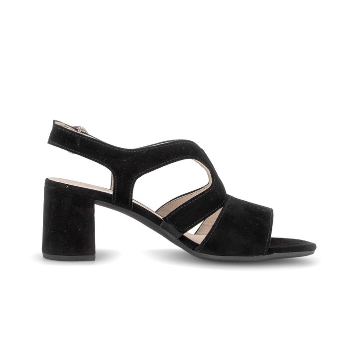 Sandal met riempjes zwart #1