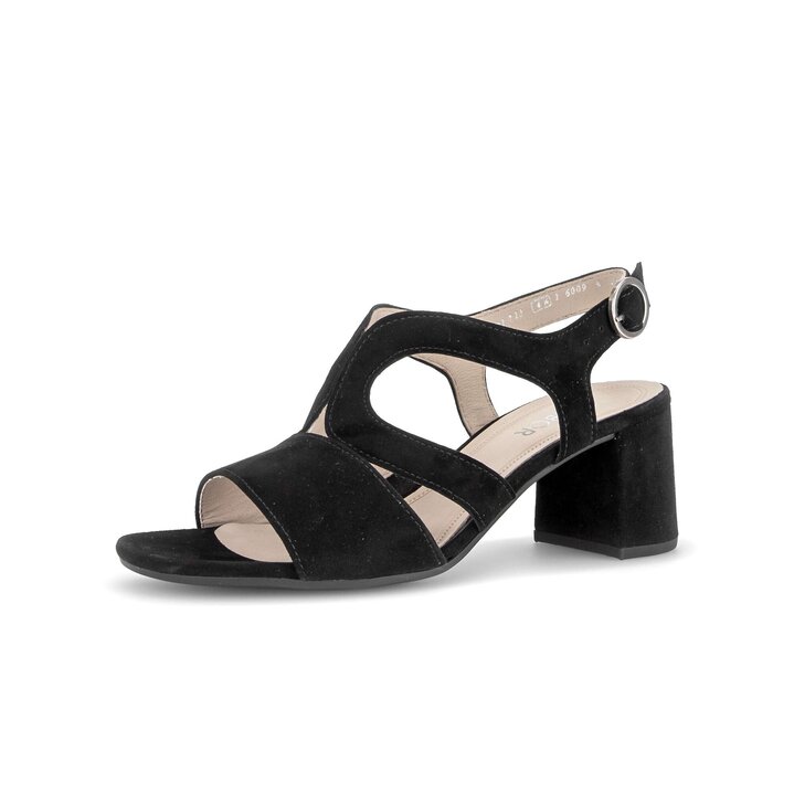 Sandal met riempjes zwart #2