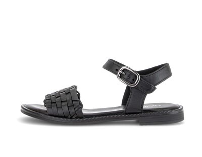 Sandale à bride noir