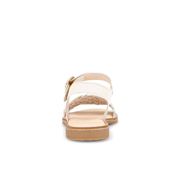 Sandal met riempjes beige #3