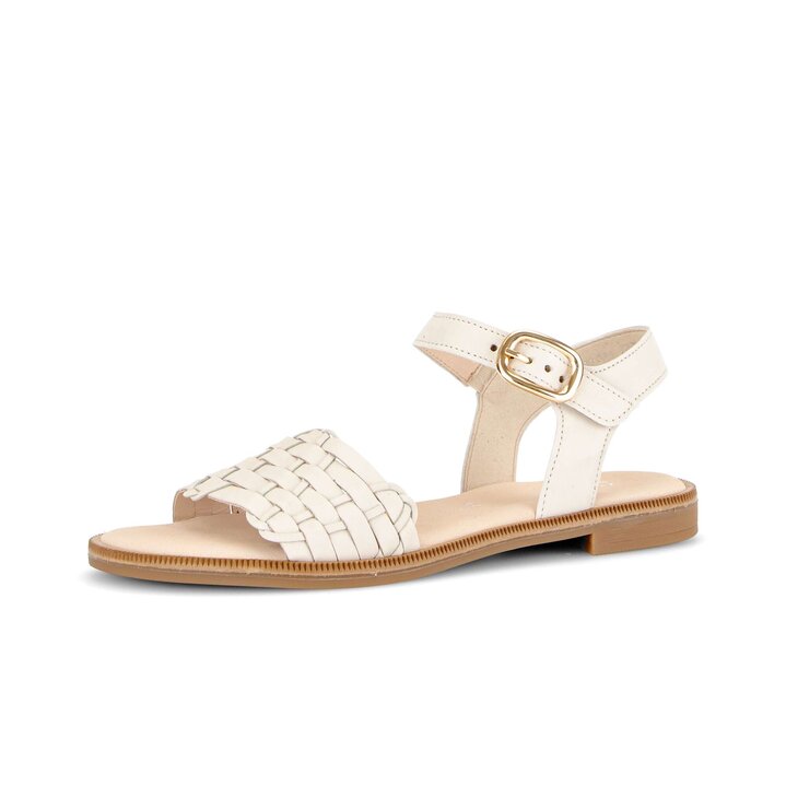 Sandal met riempjes beige #2