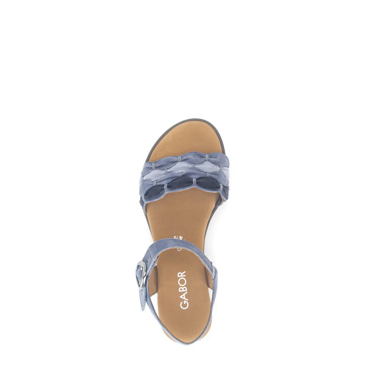 Sandale à bride bleu #5