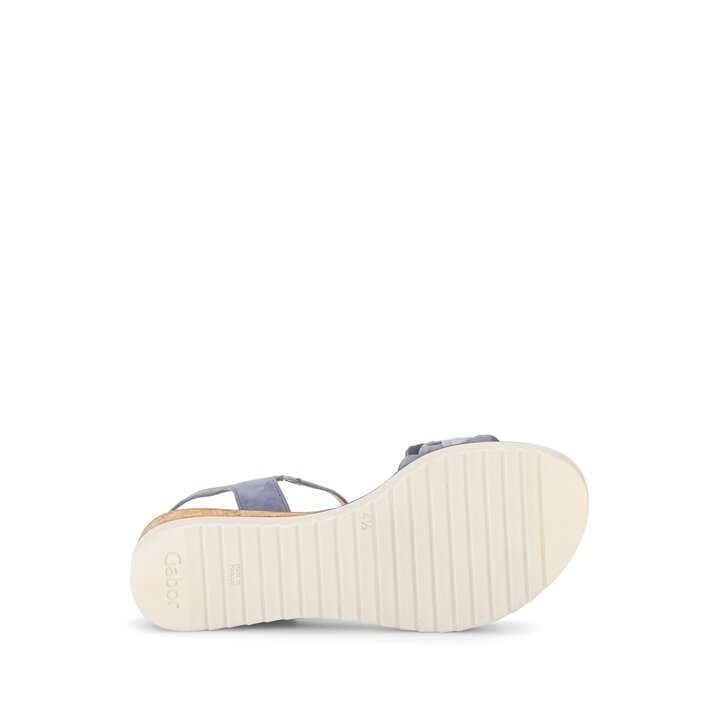 Sandale à bride bleu #4