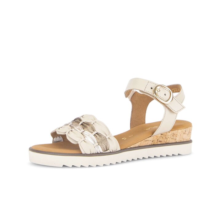 Sandale à bride beige #2