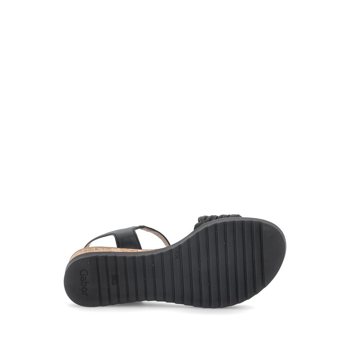 Riemchensandale schwarz #4