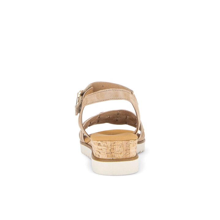 Sandale à bride beige #3