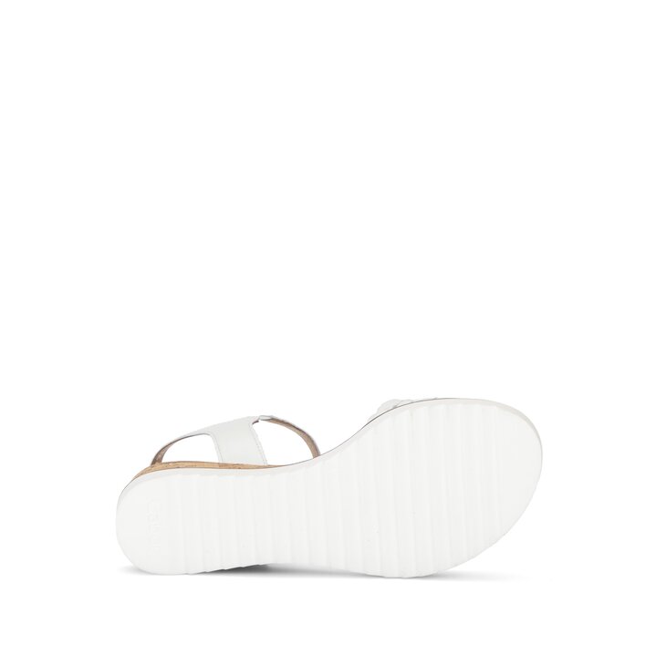 Riemchensandale weiß #4