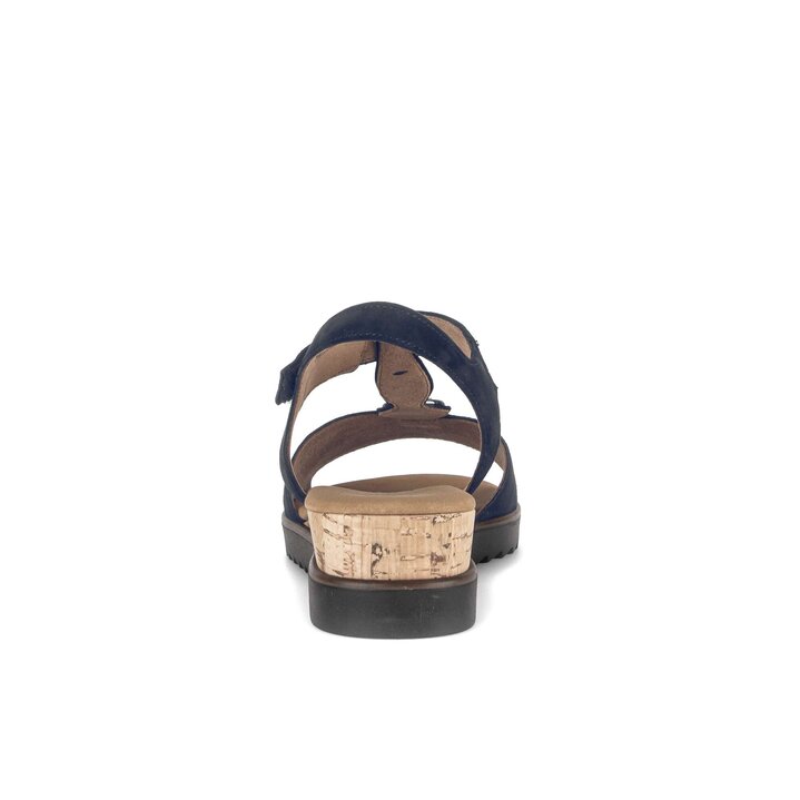 Sandale à bride bleu #3