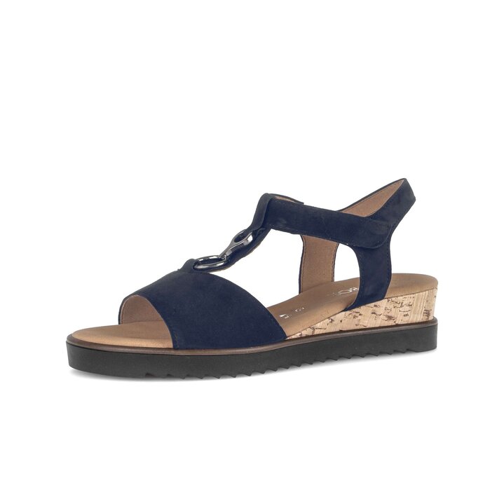 Sandale à bride bleu #2