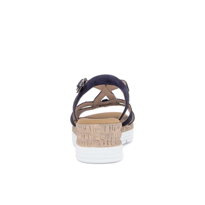 Plateau Sandale blau #3