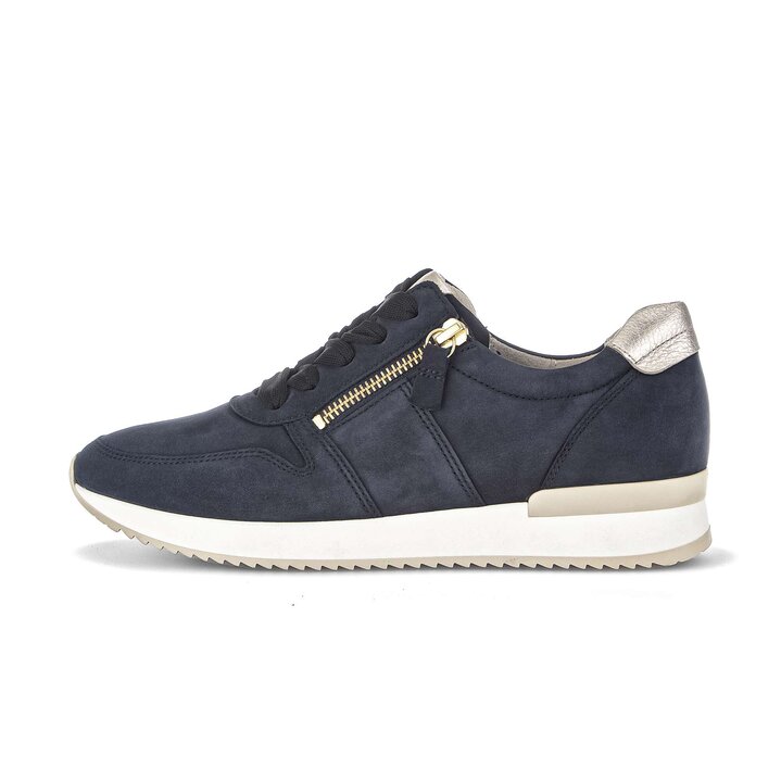 Lage sneaker blauw #0
