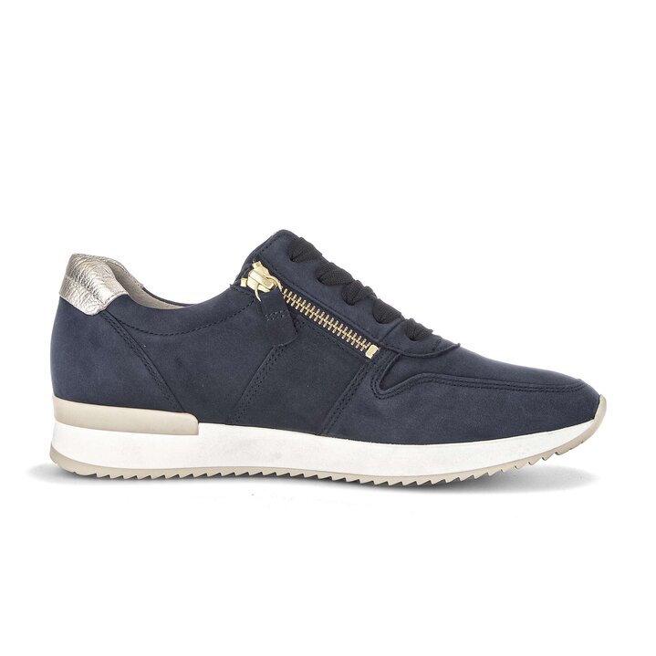 Lage sneaker blauw #1