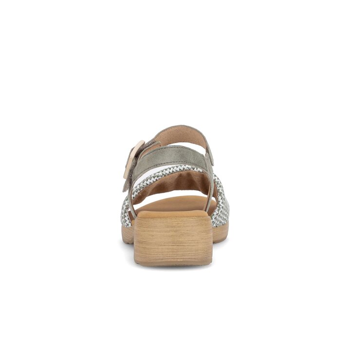 Riemchensandale Grün #3