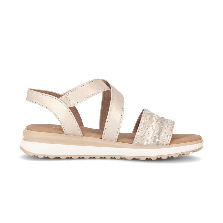 Riemchensandale beige #1