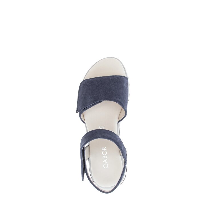 Riemchensandale blau #5