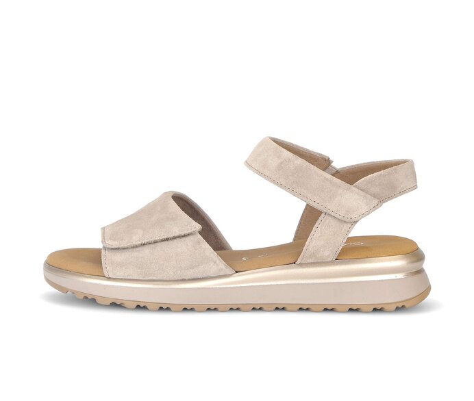 Riemchensandale beige #0