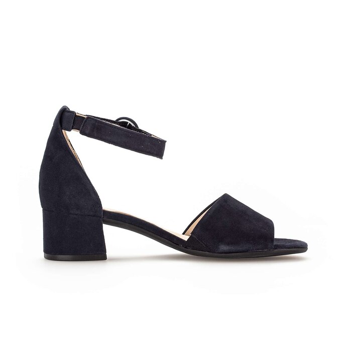 Spangenpumps blau #1