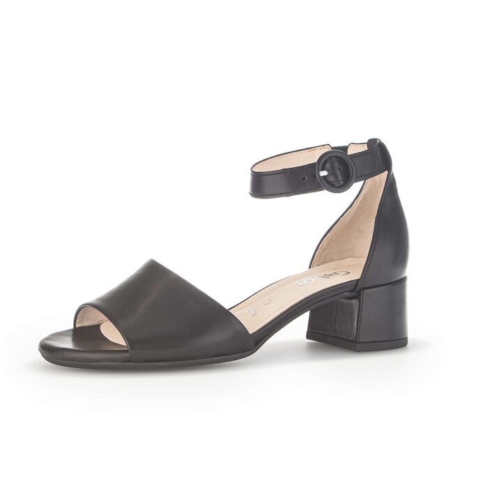 Pumps med ankelrem svart #2