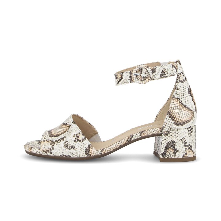 Escarpins à bride blanc #0