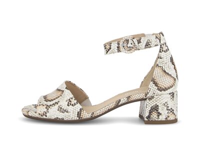 Escarpins à bride blanc