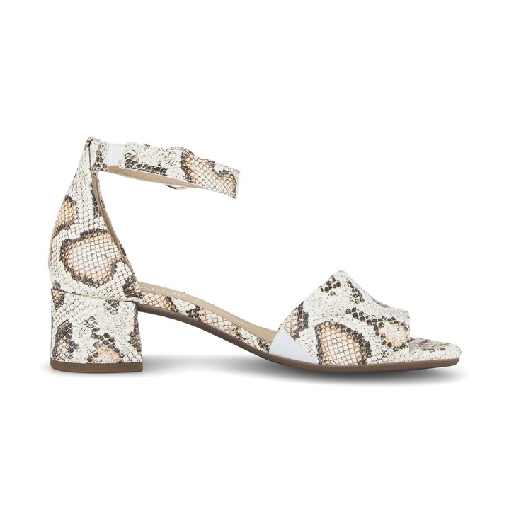 Escarpins à bride blanc #1