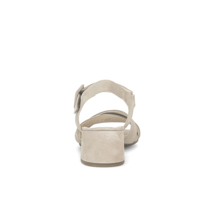 Sandal met riempjes beige #3