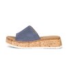 Pantolette Blau