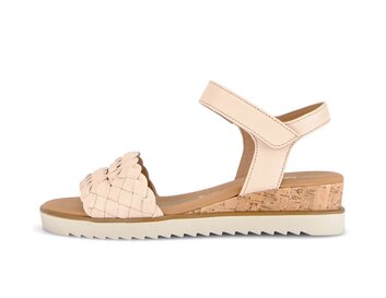 Sandalo con cinturino rosa