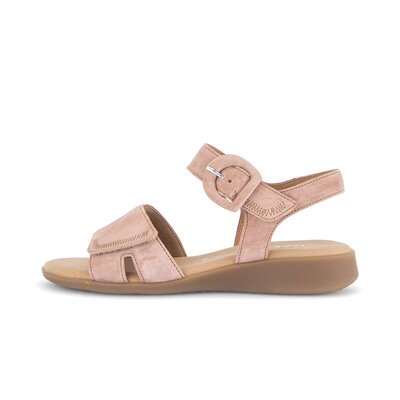 Sandalo con cinturino beige