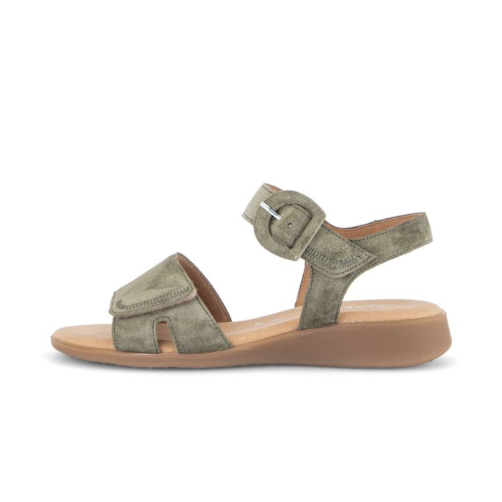 Riemchensandale grün #0