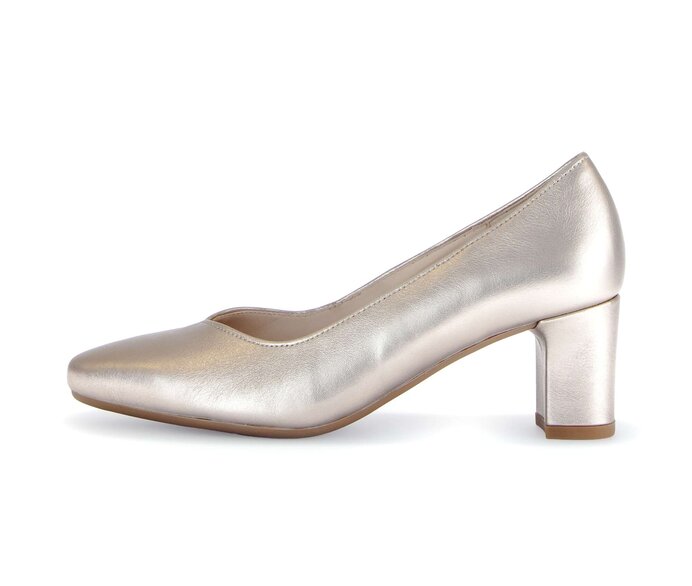 Eleganter Pumps Gold #0