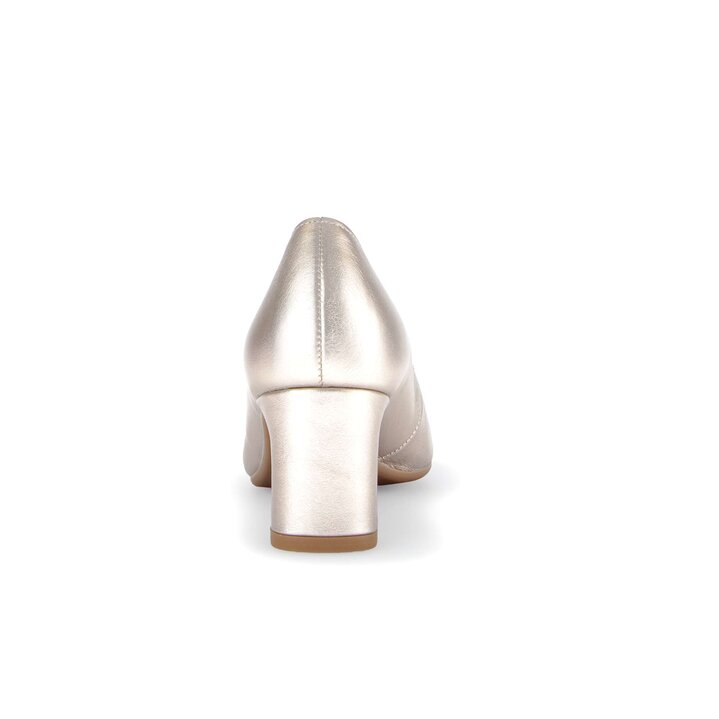 Eleganta pumps guld #3