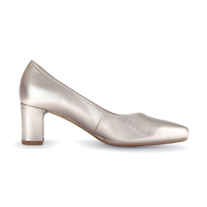 Eleganta pumps guld #1