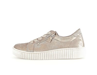 Sneakers basse beige