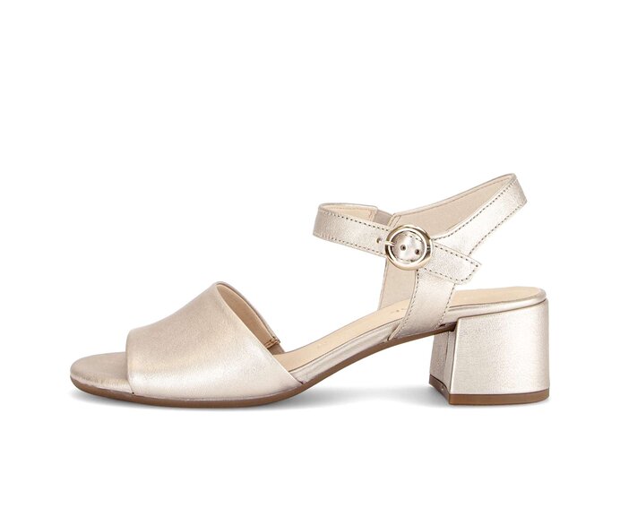 Riemchensandale gold #0